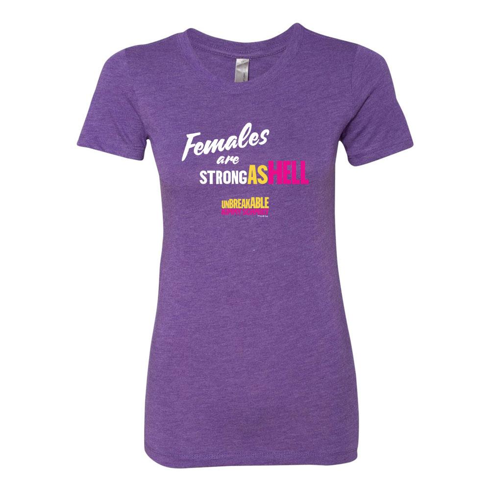 Unbreakable Kimmy Schmidt Females Are Strong as Hell Women's Tri-Blend T-Shirt