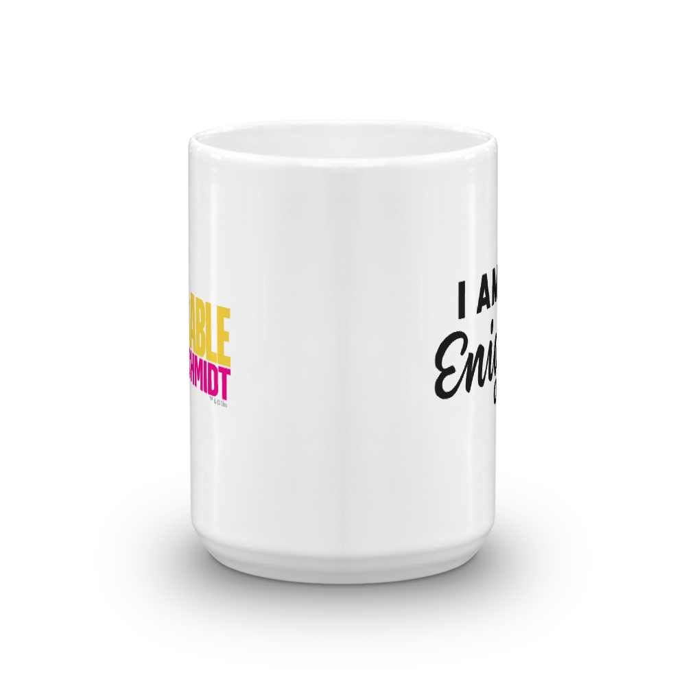 Unbreakable Kimmy Schmidt I am an Enigma White Mug