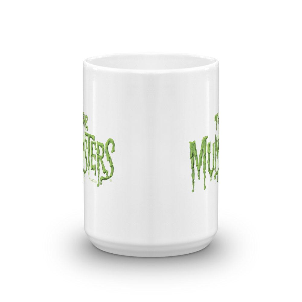 The Munsters Distress Logo White Mug