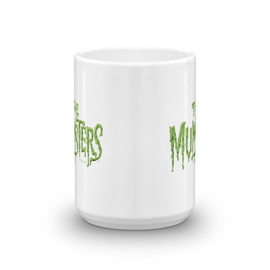 The Munsters Distress Logo White Mug-1