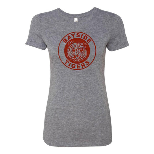 Saved By The Bell Bayside Tigers Women's Tri-Blend Short Sleeve T-Shirt-0