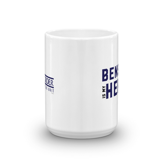 Law & Order: SVU Benson is My Hero White Mug-4