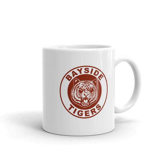 Saved By The Bell Bayside Tigers White Mug-2