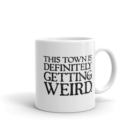 Grimm This Town is Definitely Getting Weird White Mug-4