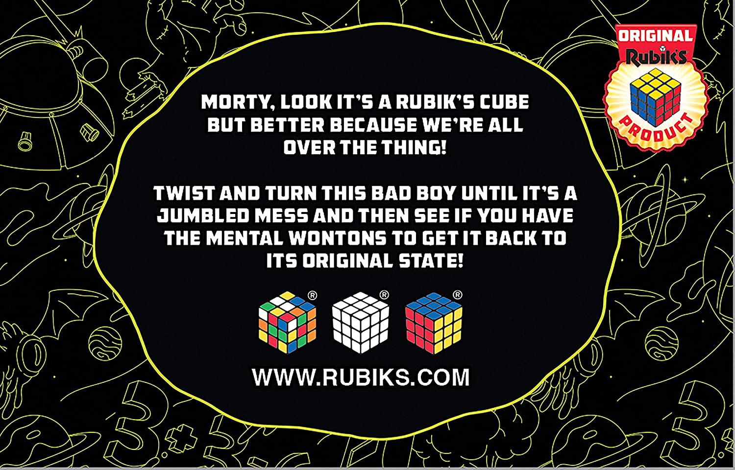 Rick and Morty Rubik's Cube