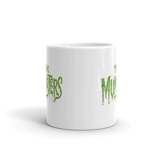 The Munsters Distress Logo White Mug-3