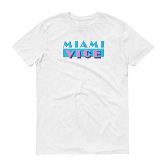 Miami Vice Logo Men's Short Sleeve T-Shirt-0