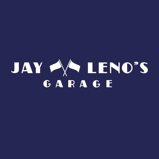 Jay Leno's Garage Original Horizontal Logo Men's T-Shirt-3