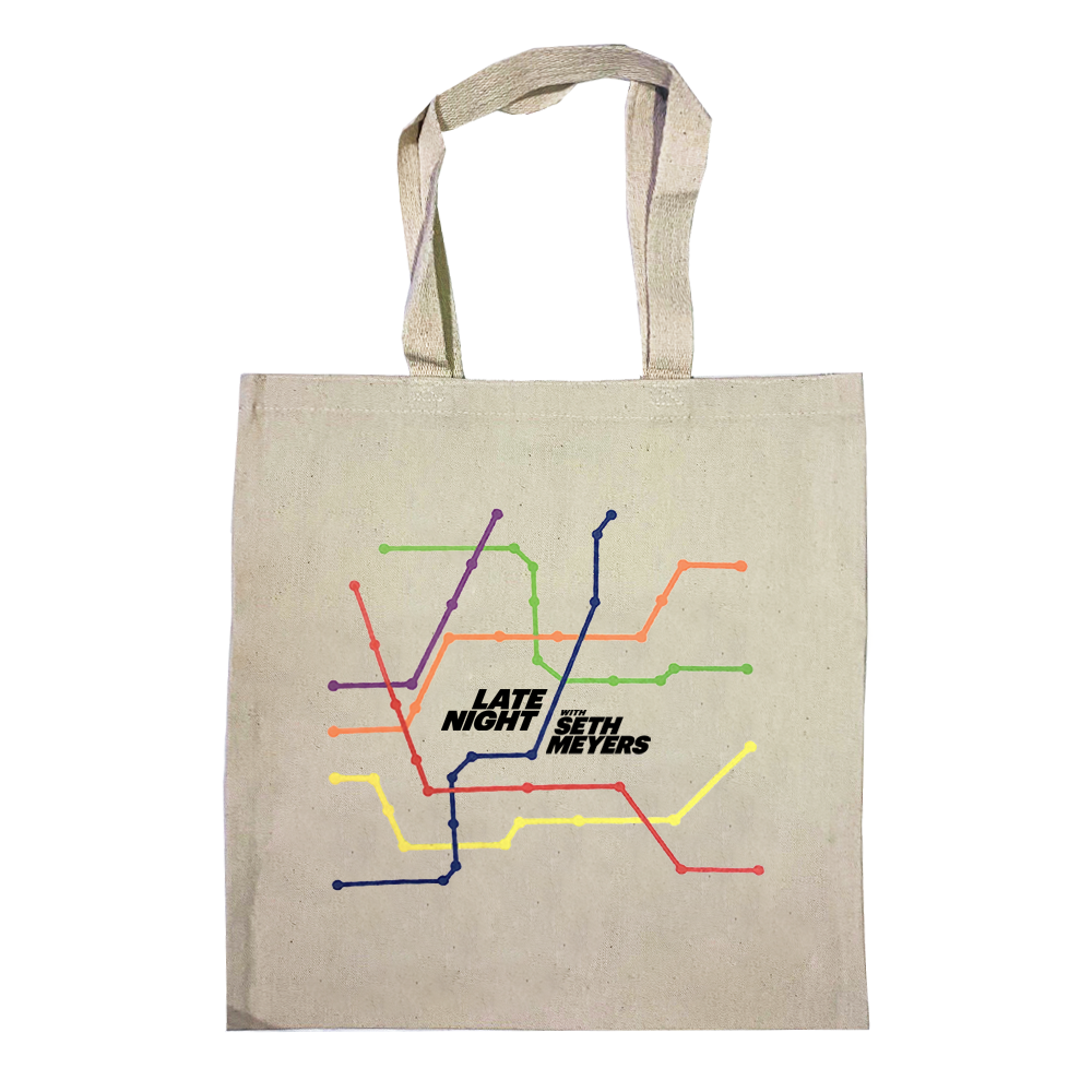 Late Night with Seth Meyers Subway Tote