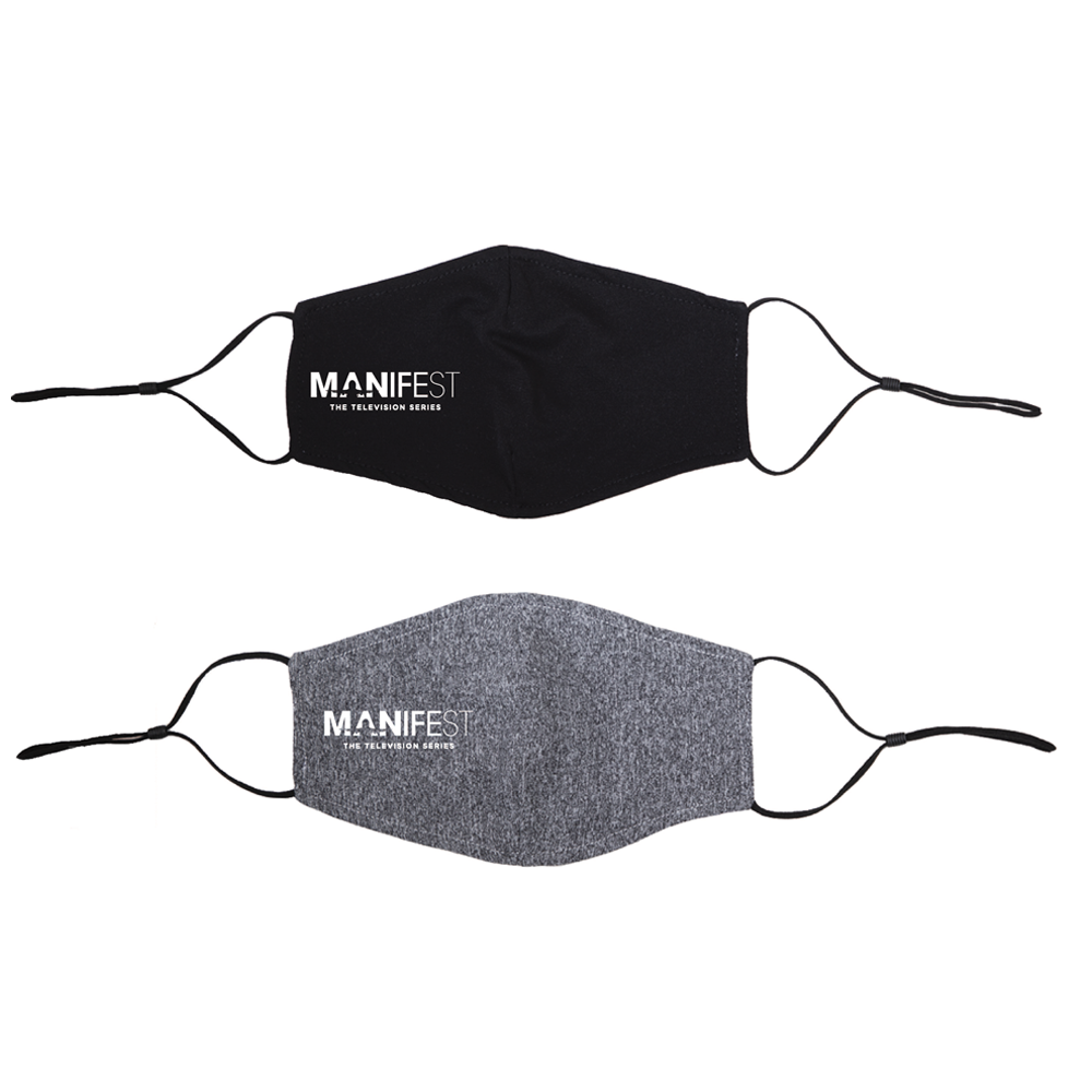 Manifest Logo Face Cover Two Pack