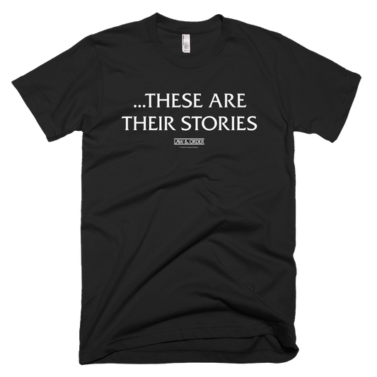 Law & Order These Are Their Stories Men's T-Shirt-0