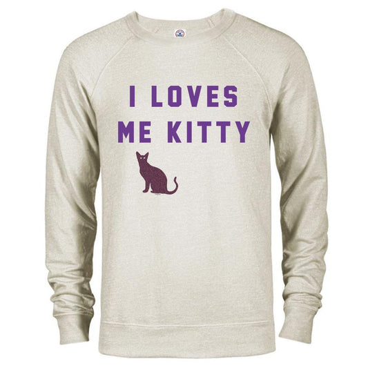 Will & Grace I Loves Me Kitty Lightweight Crew Neck Sweatshirt-2