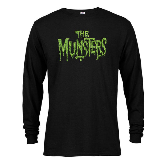 The Munsters Distress Logo Long Sleeve T-Shirt-4