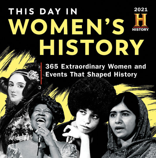 2021 History Channel This Day in Women's History Boxed Calendar-3