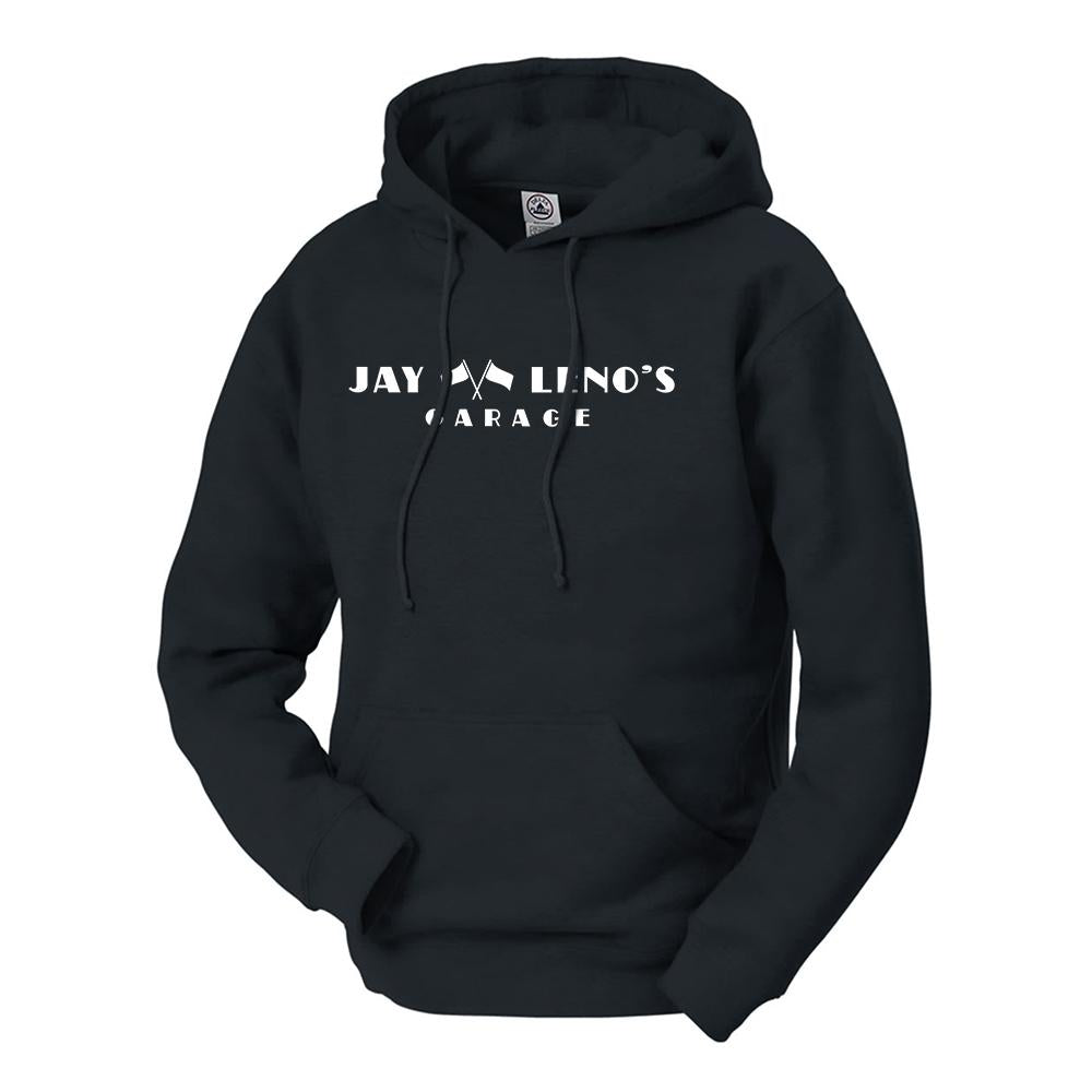 Jay Leno's Garage Original Horizontal Logo  Hooded Sweatshirt