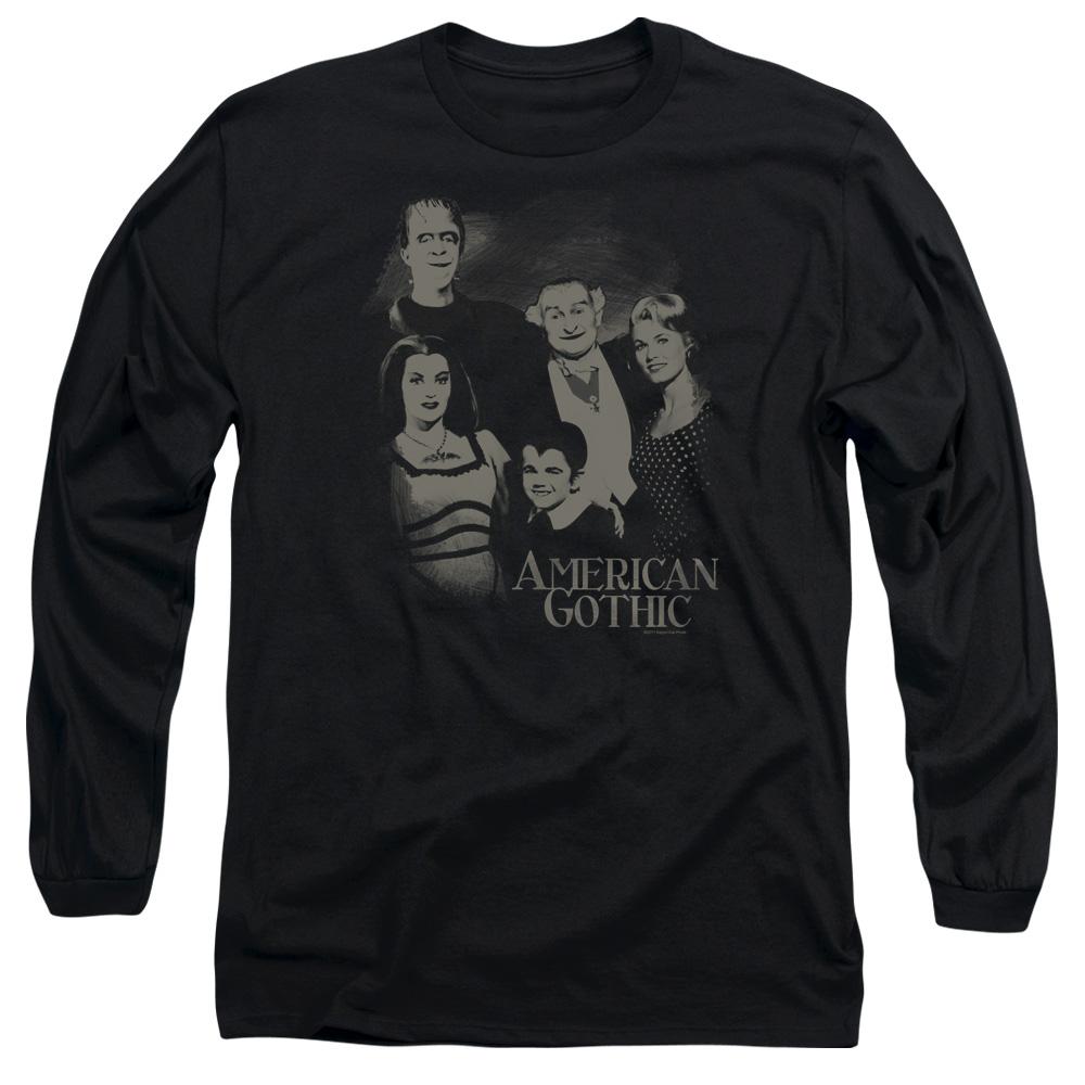 The Munsters American Gothic Long Sleeve T-Shirt