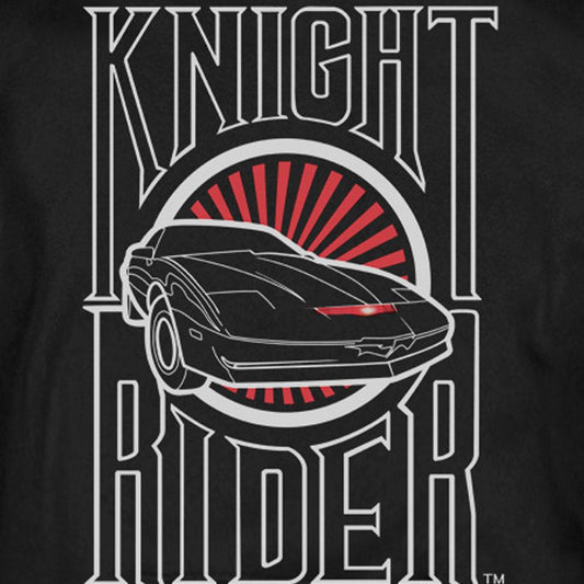 Knight Rider Logo Hooded Sweatshirt-1