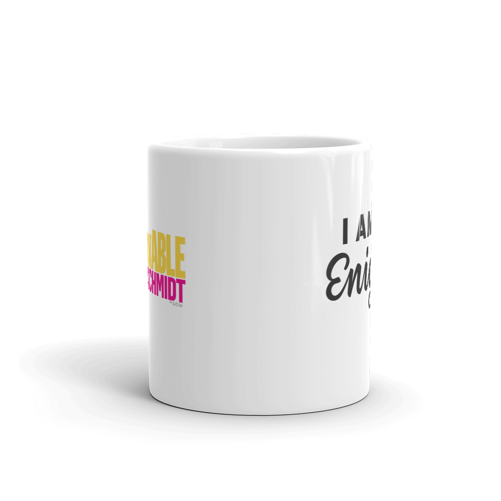 Unbreakable Kimmy Schmidt I am an Enigma White Mug