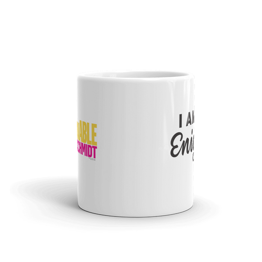 Unbreakable Kimmy Schmidt I am an Enigma White Mug-4