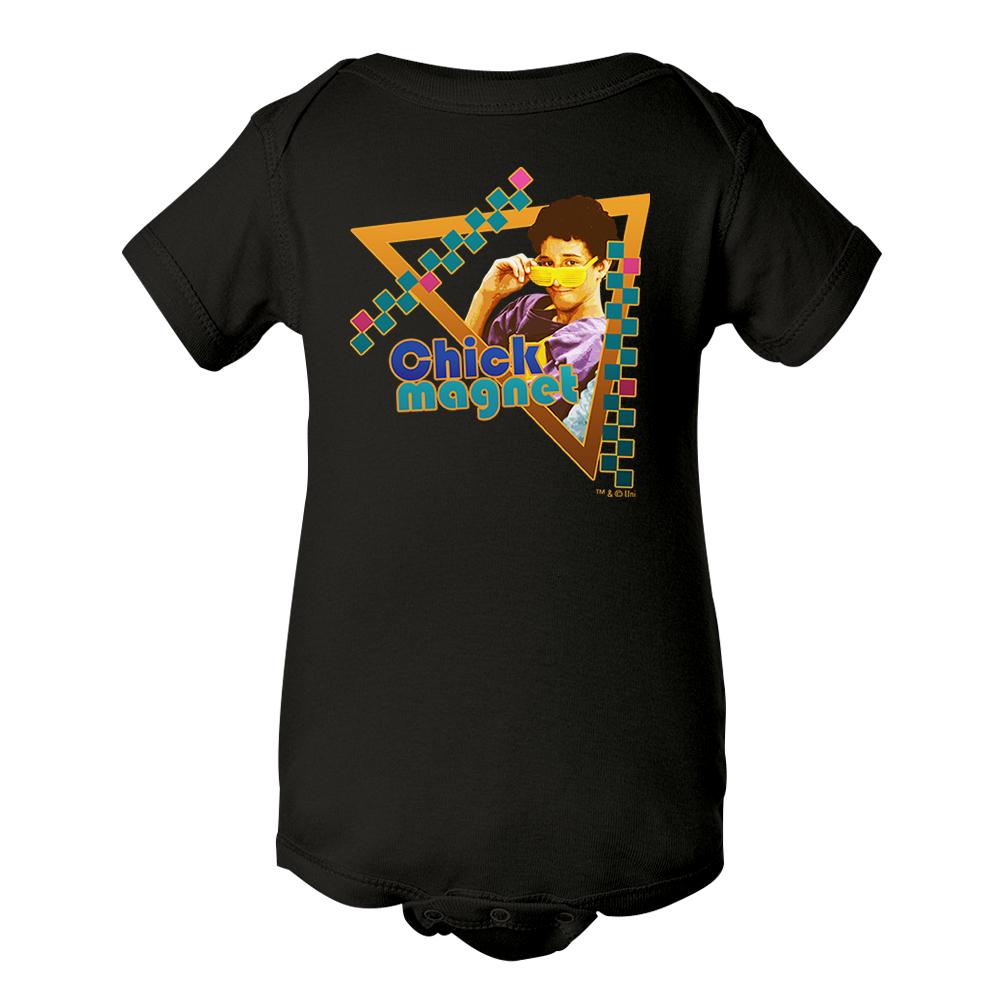 Saved By The Bell Chick Magnet Baby Bodysuit