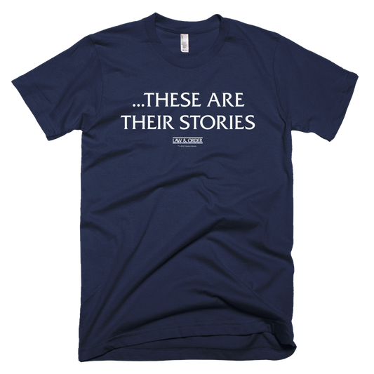 Law & Order These Are Their Stories Men's T-Shirt-3