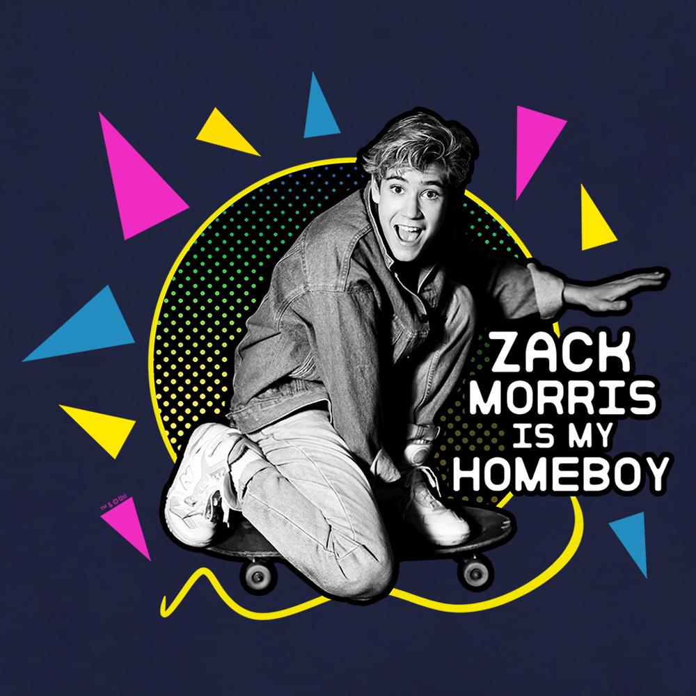 Saved By The Bell Zack Morris is my Homeboy Crew Neck Sweatshirt