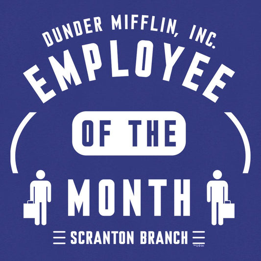 The Office Employee of the Month Crew Neck Sweatshirt-1