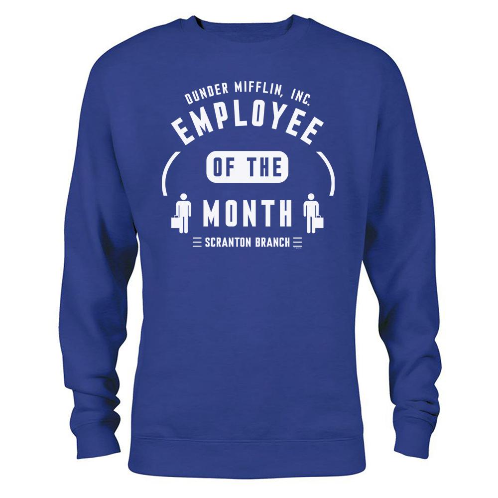 The Office Employee of the Month Crew Neck Sweatshirt