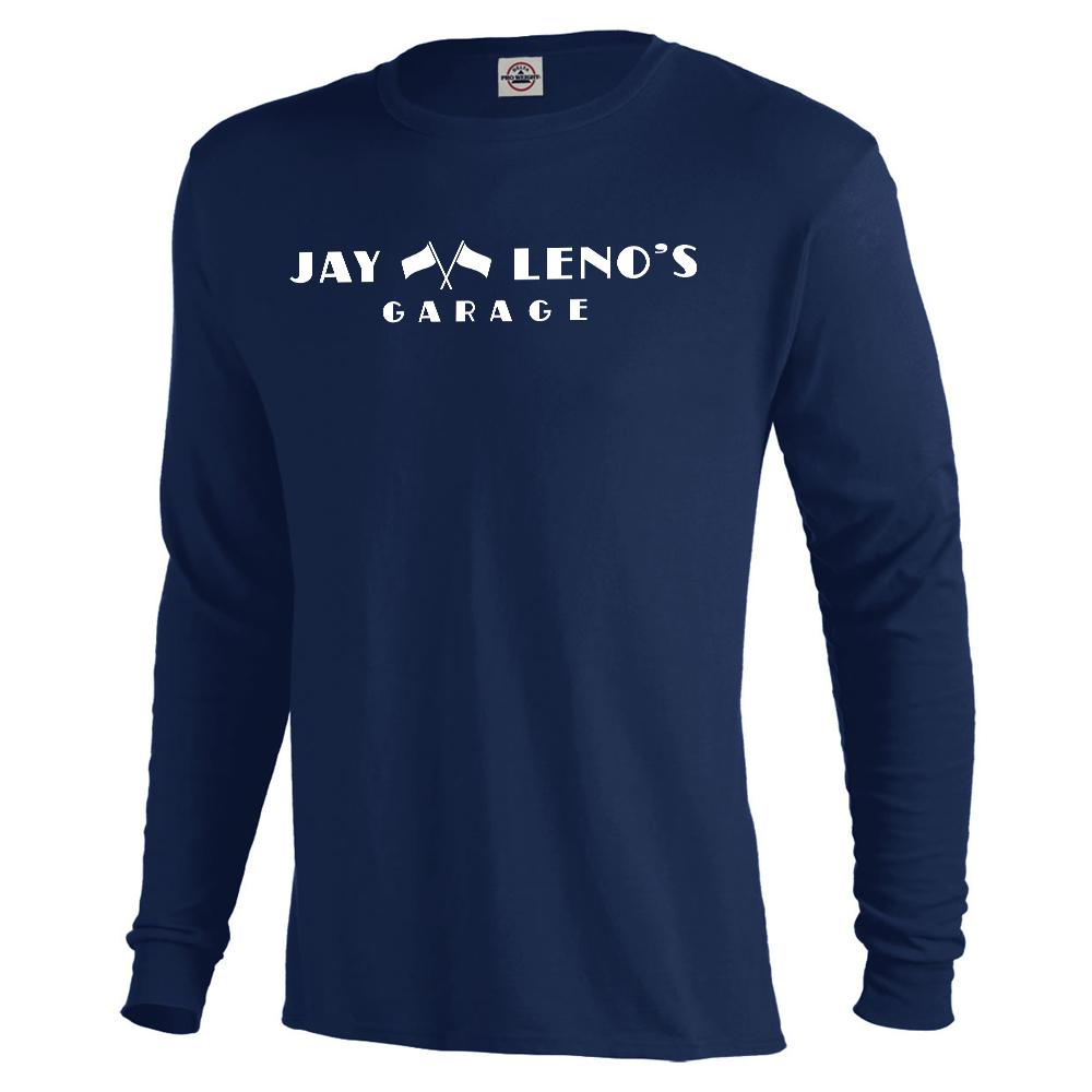 Jay Leno's Garage Original Horizontal Logo Long Sleeve T-Shirt