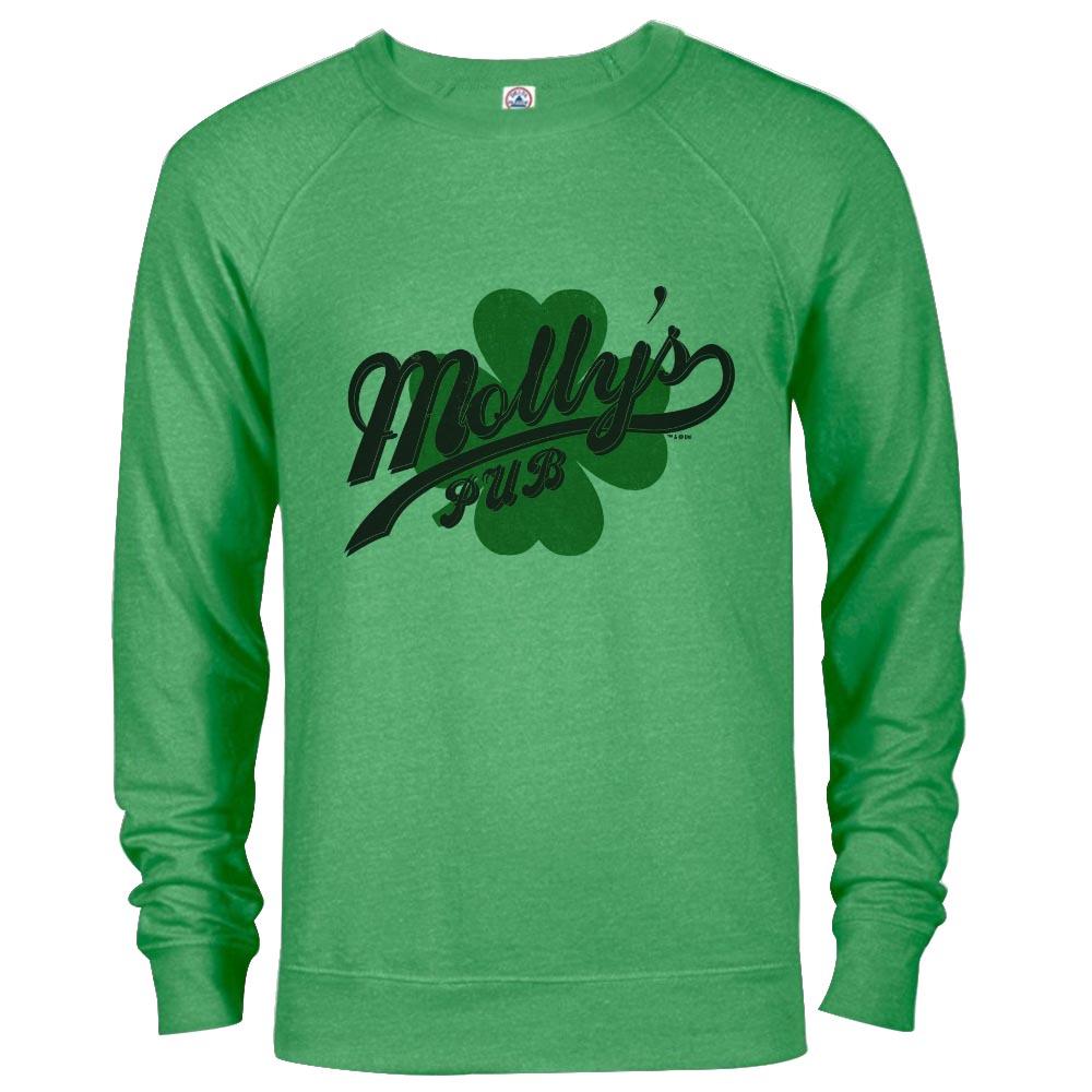 Chicago Fire Molly's Pub St. Patrick's Day Lightweight Crew Neck Sweatshirt