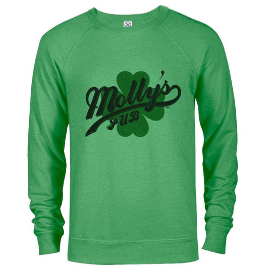 Chicago Fire Molly's Pub St. Patrick's Day Lightweight Crew Neck Sweatshirt-0