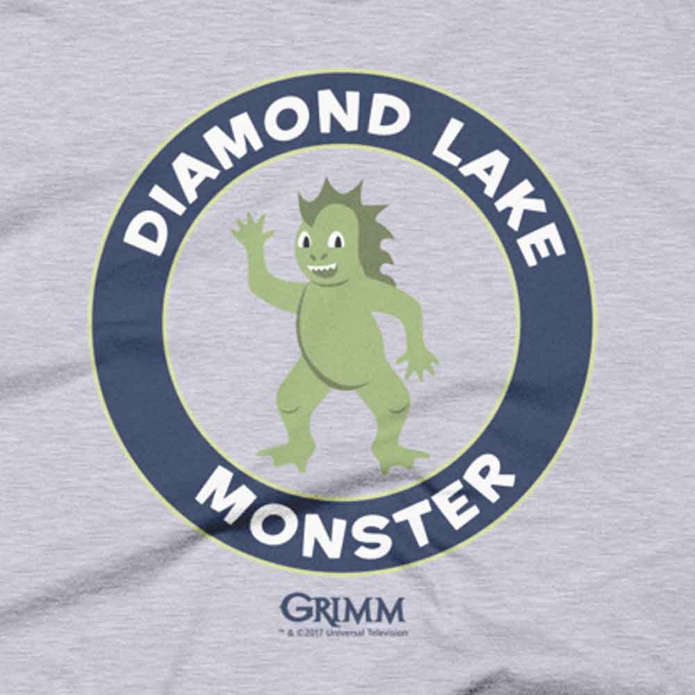 Grimm Diamond Lake Monster  Men's Short sleeve T-Shirt