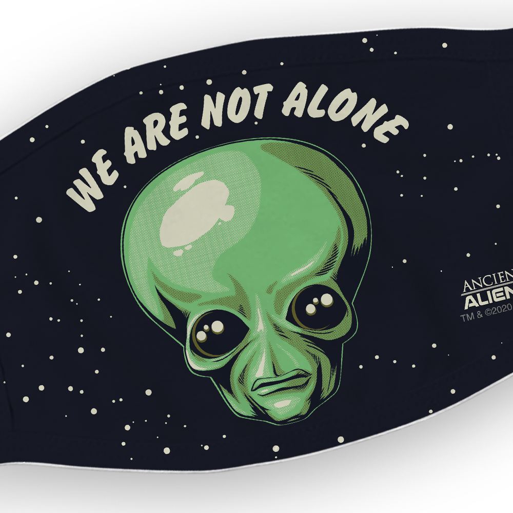 Ancient Aliens Alien Washable Face Mask