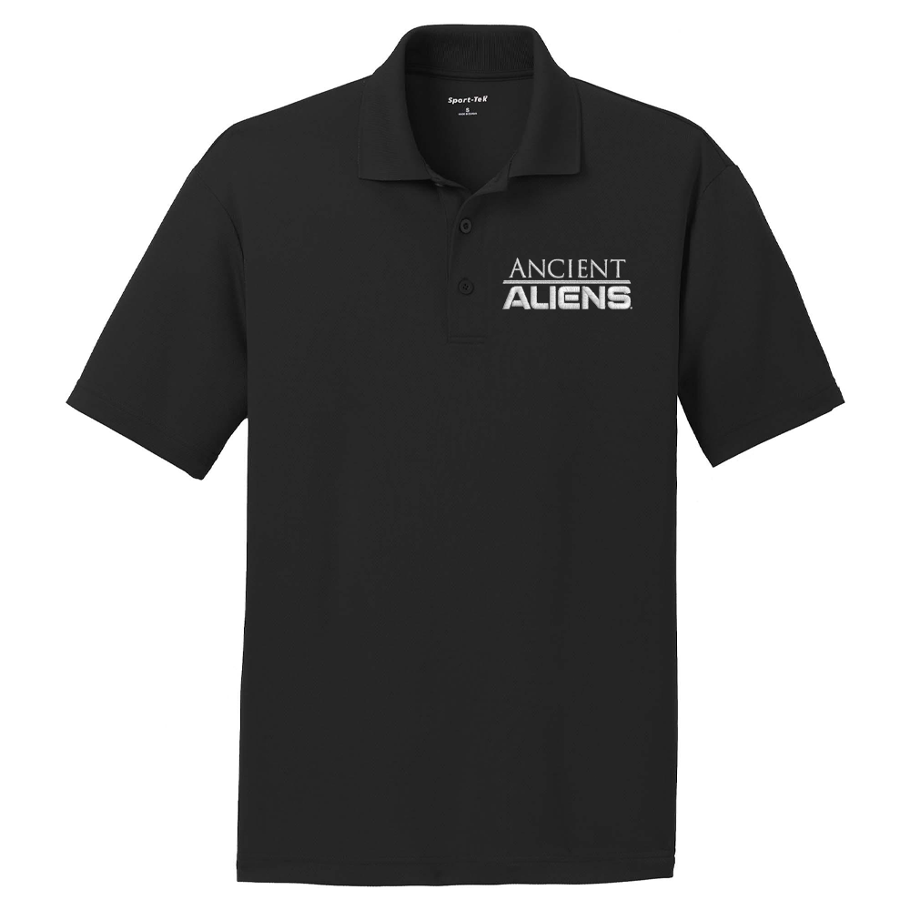 Ancient Aliens Logo Embroidered Polo