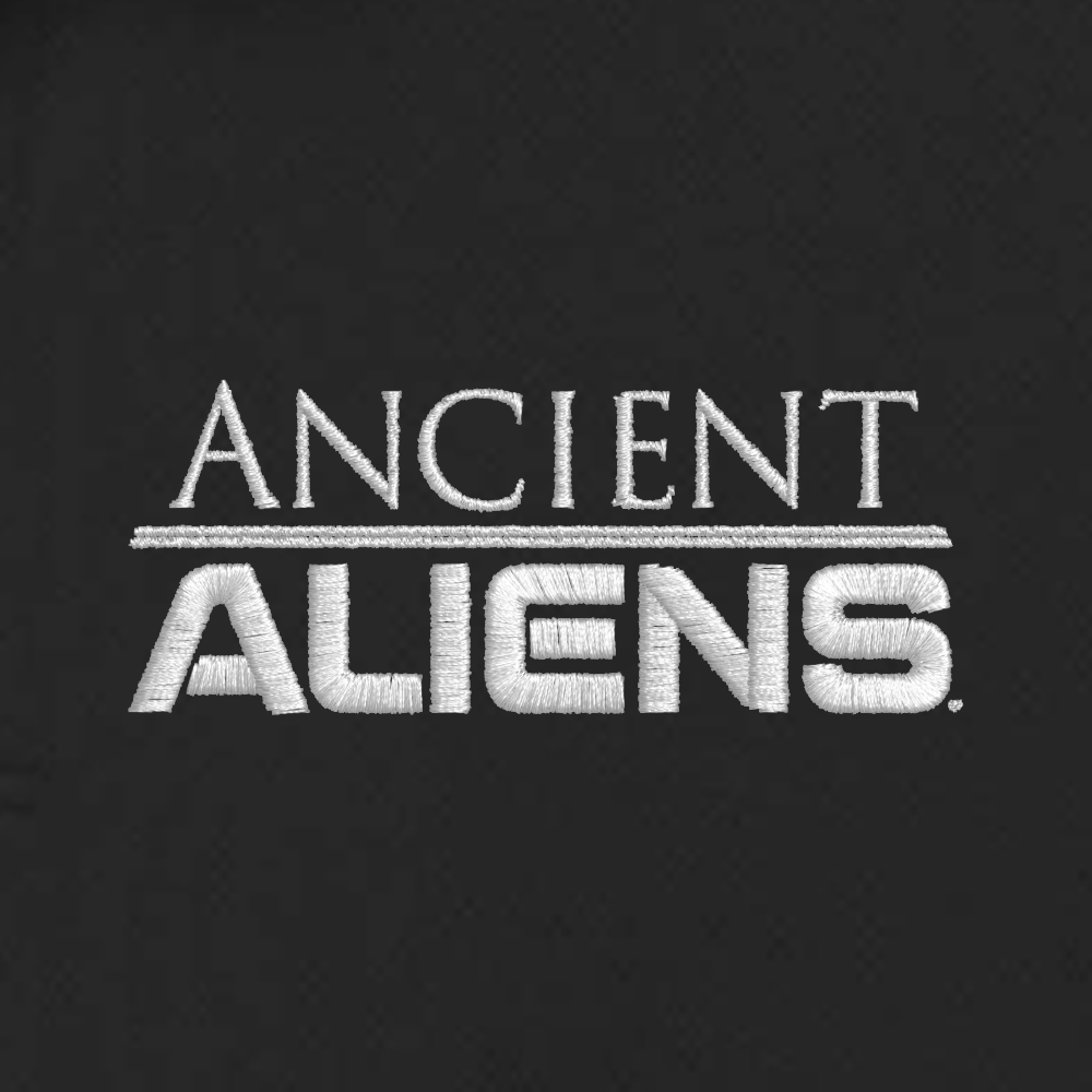 Ancient Aliens Logo Embroidered Polo