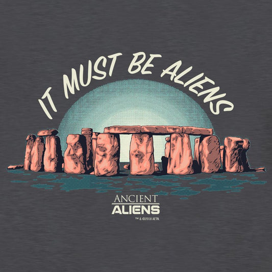 Ancient Aliens It Must Be Aliens Men's Short Sleeve T-Shirt-1