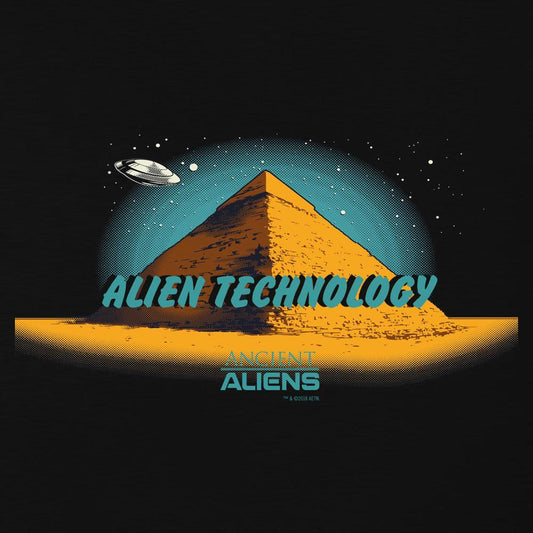 Ancient Aliens Alien Technology Women's Relaxed V-Neck T-Shirt-1