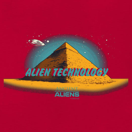 Ancient Aliens Alien Technology Men's Short Sleeve T-Shirt-1