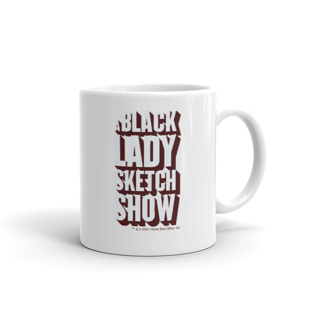 A Black Lady Sketch Show Black Lady Courtroom White Mug