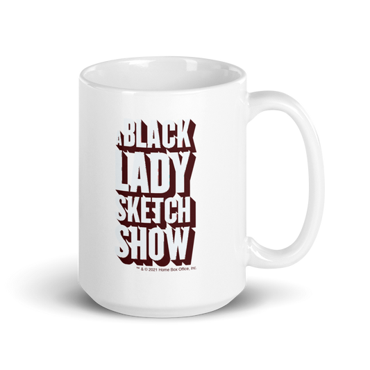 A Black Lady Sketch Show Black Lady Courtroom White Mug-1