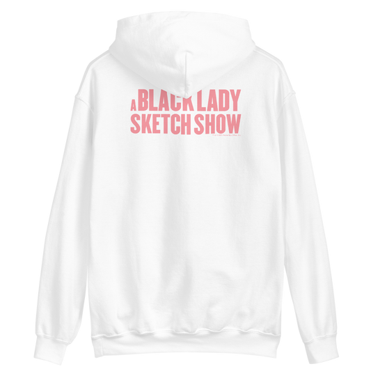 A Black Lady Sketch Show Invisible Spy Fleece Hooded Sweatshirt-1