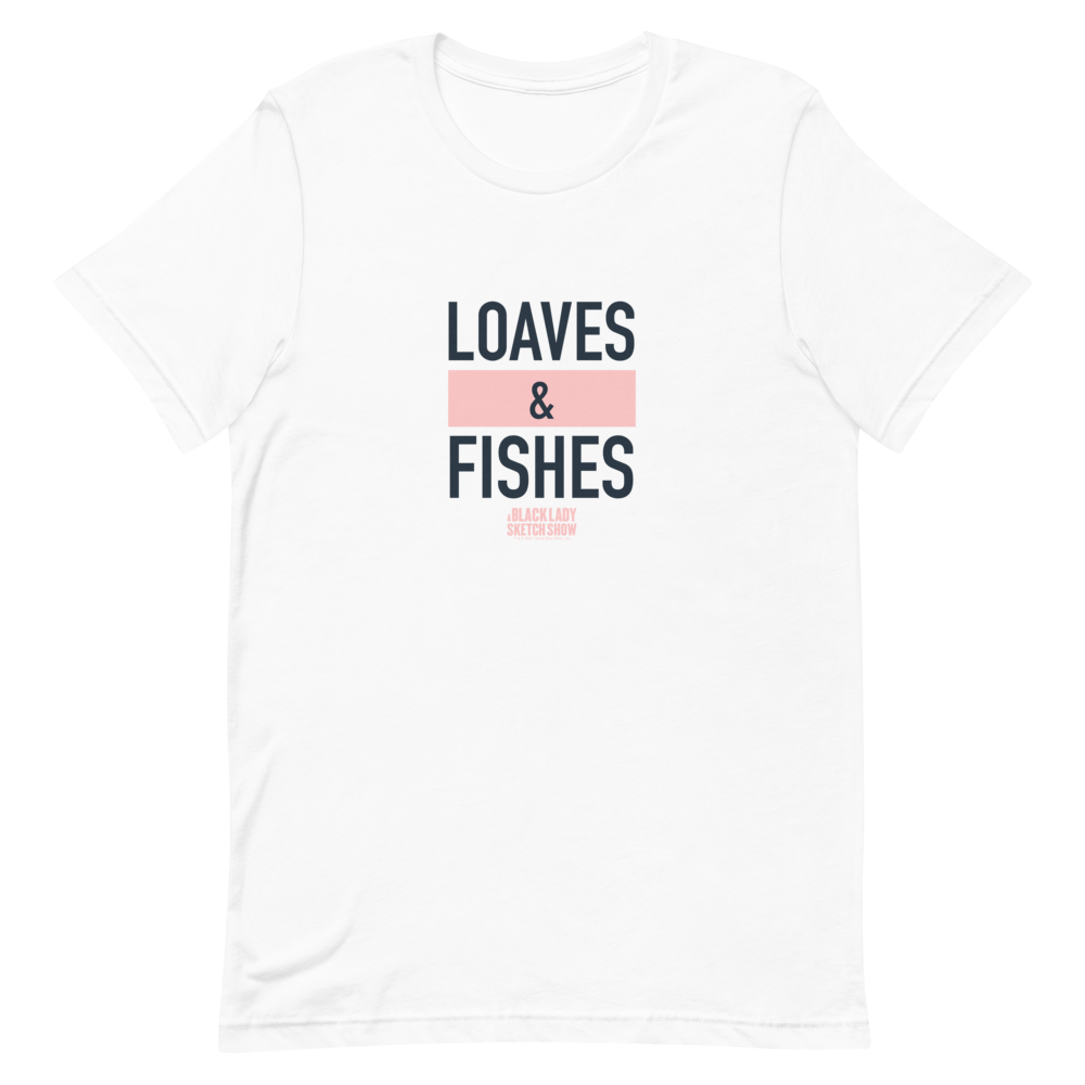 A Black Lady Sketch Show Loaves & Fishes Adult Short Sleeve T-Shirt