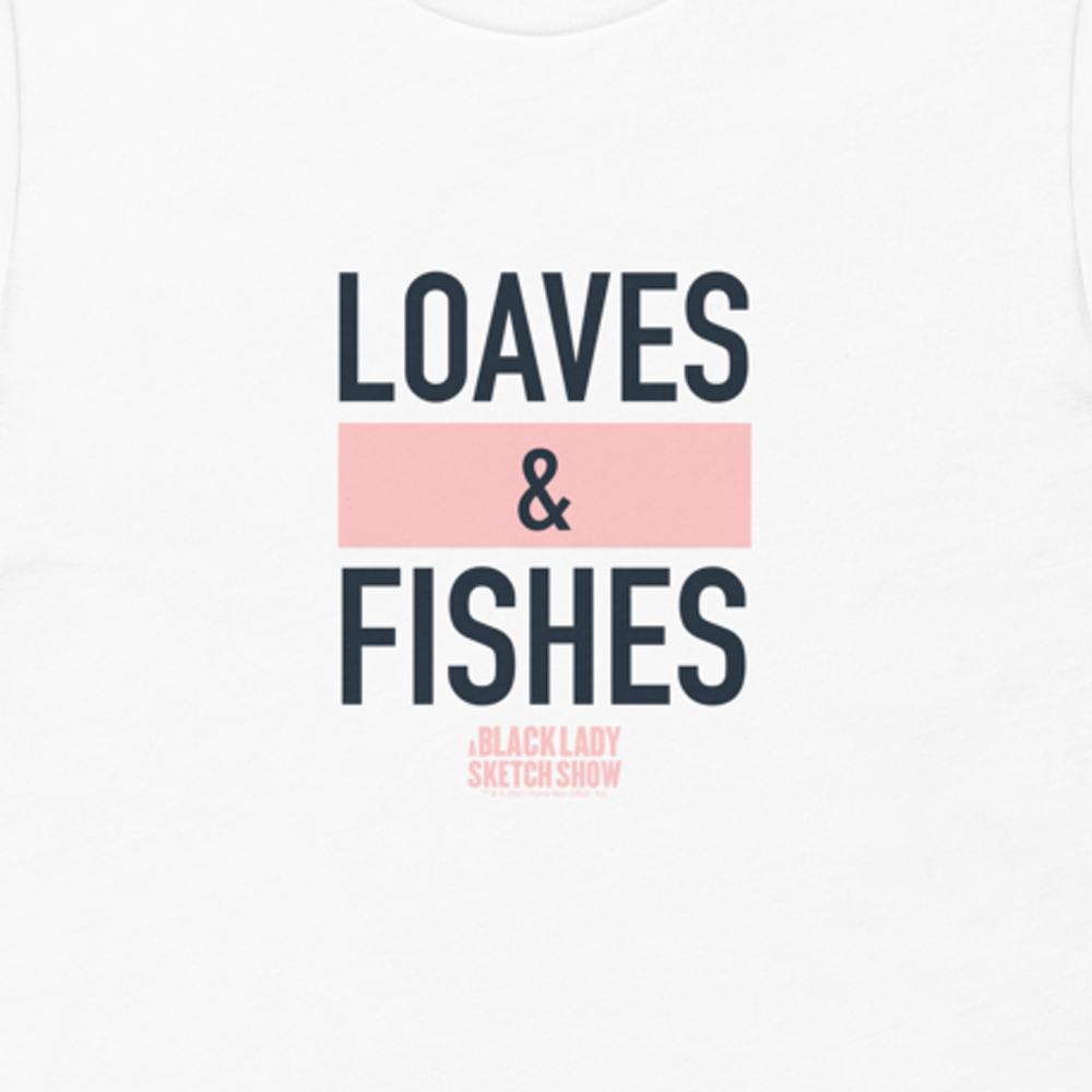 A Black Lady Sketch Show Loaves & Fishes Adult Short Sleeve T-Shirt