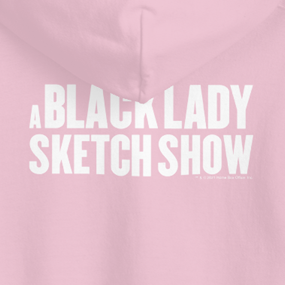 A Black Lady Sketch Show See See See Fleece Hooded Sweatshirt