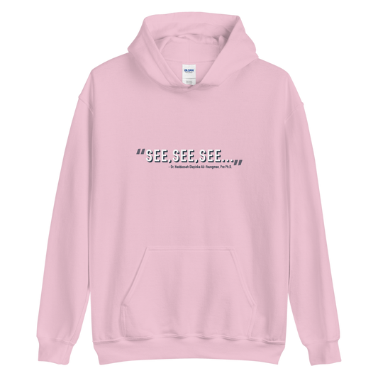 A Black Lady Sketch Show See See See Fleece Hooded Sweatshirt-0