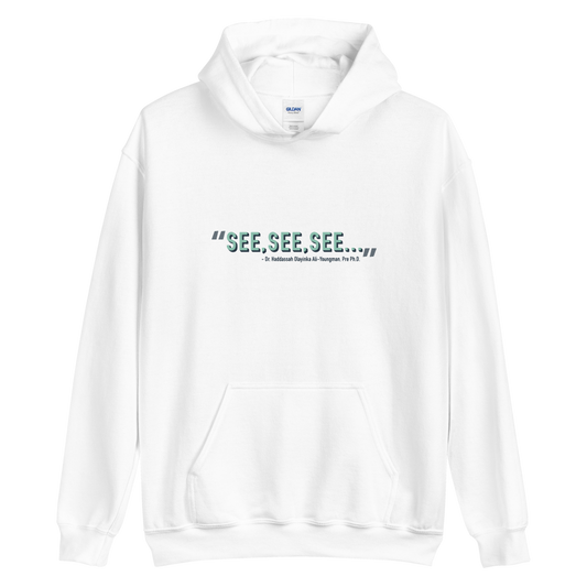 A Black Lady Sketch Show See See See Fleece Hooded Sweatshirt-4