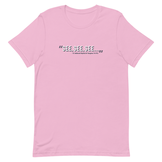 A Black Lady Sketch Show See See See Adult Short Sleeve T-Shirt