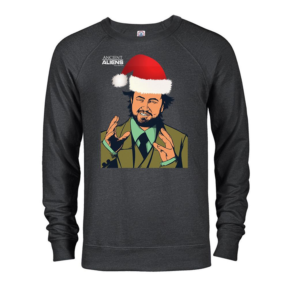 Ancient Aliens Giorgio Holiday Lightweight Crewneck Sweatshirt