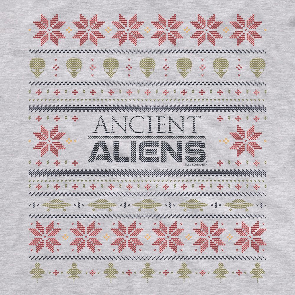 Ancient Aliens Holiday Short Sleeve T-Shirt