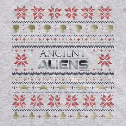 Ancient Aliens Holiday Short Sleeve T-Shirt-1